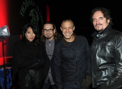 Katey Sagal, Kurt Sutter, Theo Rossi, Kim Coates Photo