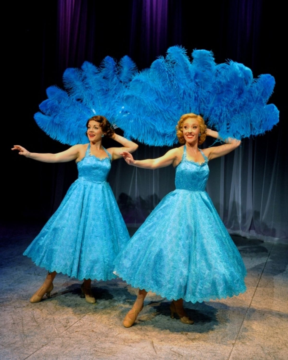 Lindsie VanWinkle (Betty), Kelly Sheehan (Judy), perform ''Sisters'' at 