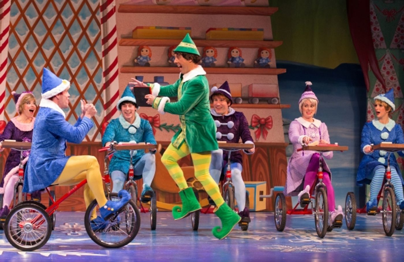 Photo Flash: First Look at Christopher Sutton and More in ELF at Walnut Street Theatre  Image
