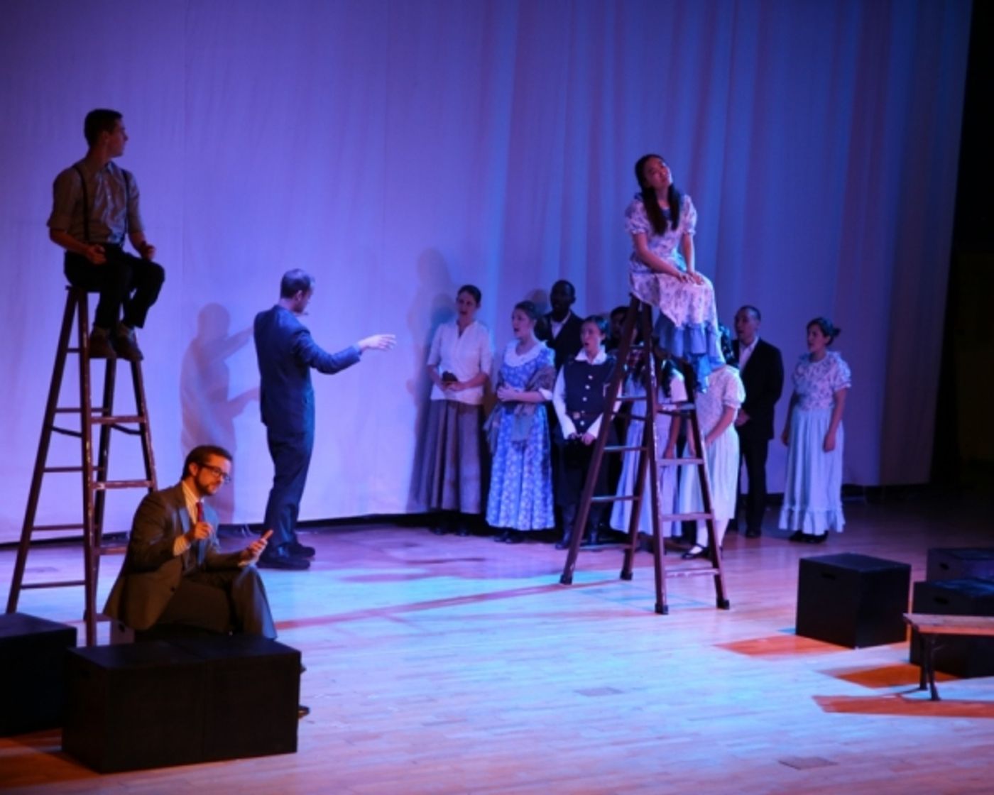 Photo Flash: First Look at Charity Readers Theatre's OUR TOWN Image