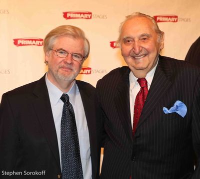 Christopher Durang & Fyvush Finkel Photo