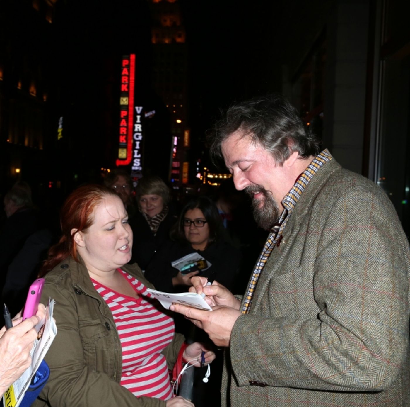 Photo Coverage: At the Stage Door on Opening Night of TWELFTH NIGHT!  Image