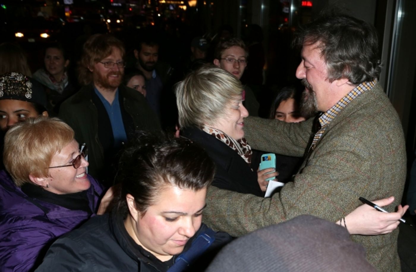 Photo Coverage: At the Stage Door on Opening Night of TWELFTH NIGHT!  Image