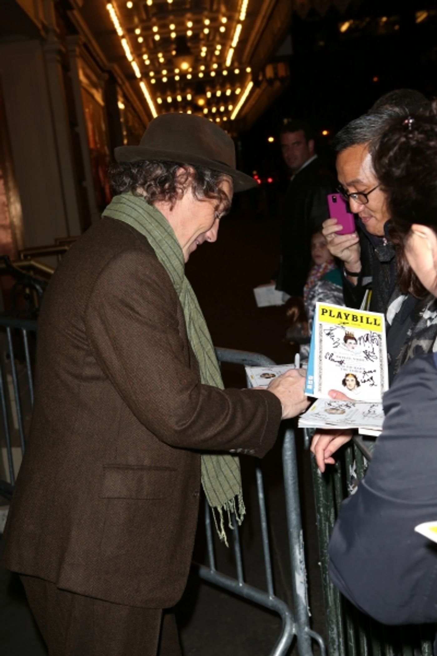 Photo Coverage: At the Stage Door on Opening Night of TWELFTH NIGHT!  Image