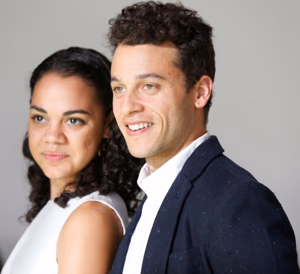 Kerry Warren and A.Z. Kelsey Photo credit: Carol Rosegg. Photo