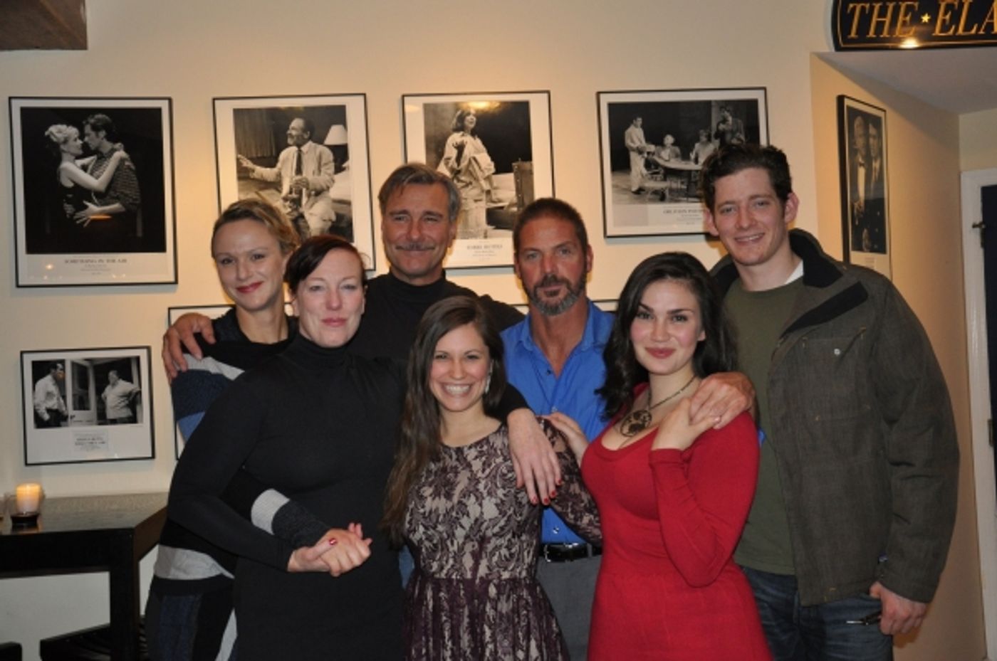 Photo Flash: Cast of Bay Street's THE DIARY OF ANNE FRANK Celebrates Opening Night  Image