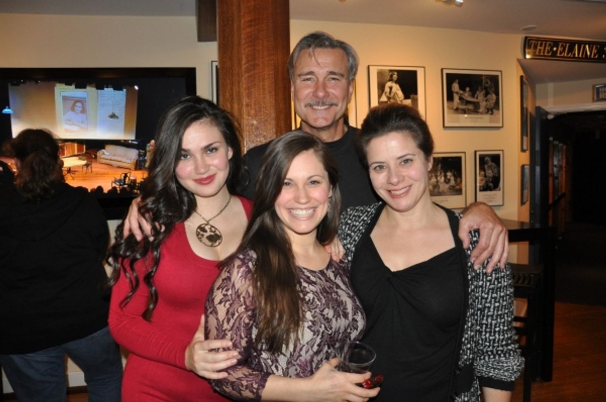 Georgia Warner, JEssica Mortellaro, Lydia Franco Hodges, Keith Cornelius at 