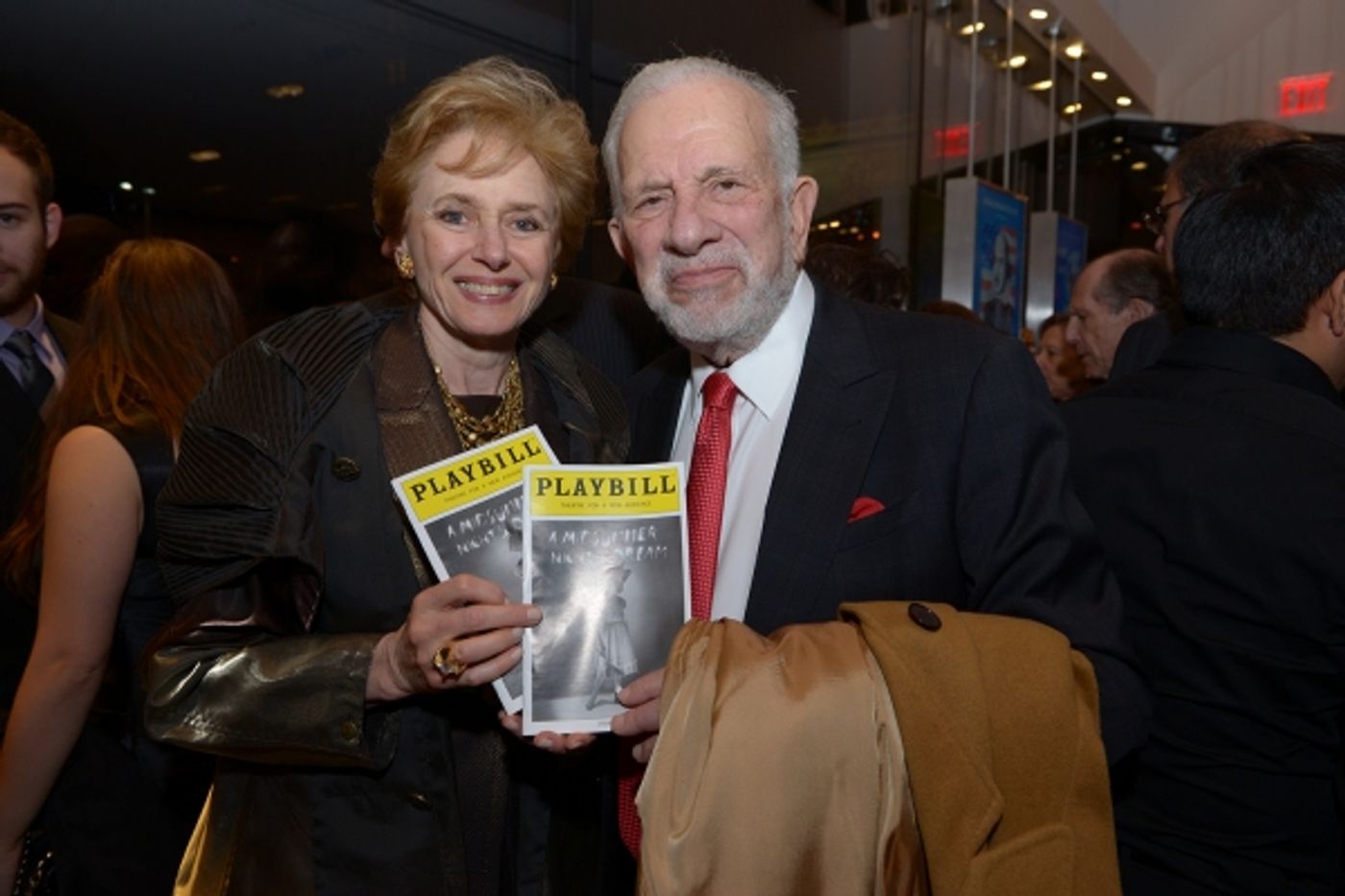 Photo Flash: Julie Taymor, Trevor Nunn and More Celebrate 'MIDSUMMER' at Theatre for a New Audience Dinner Image