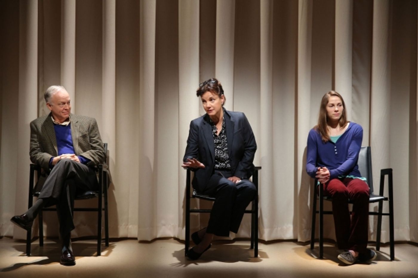 Photo Flash: First Look at Amelia Campbell, Margaret Colin, Francois Battiste and More in MTC's TAKING CARE OF BABY Image