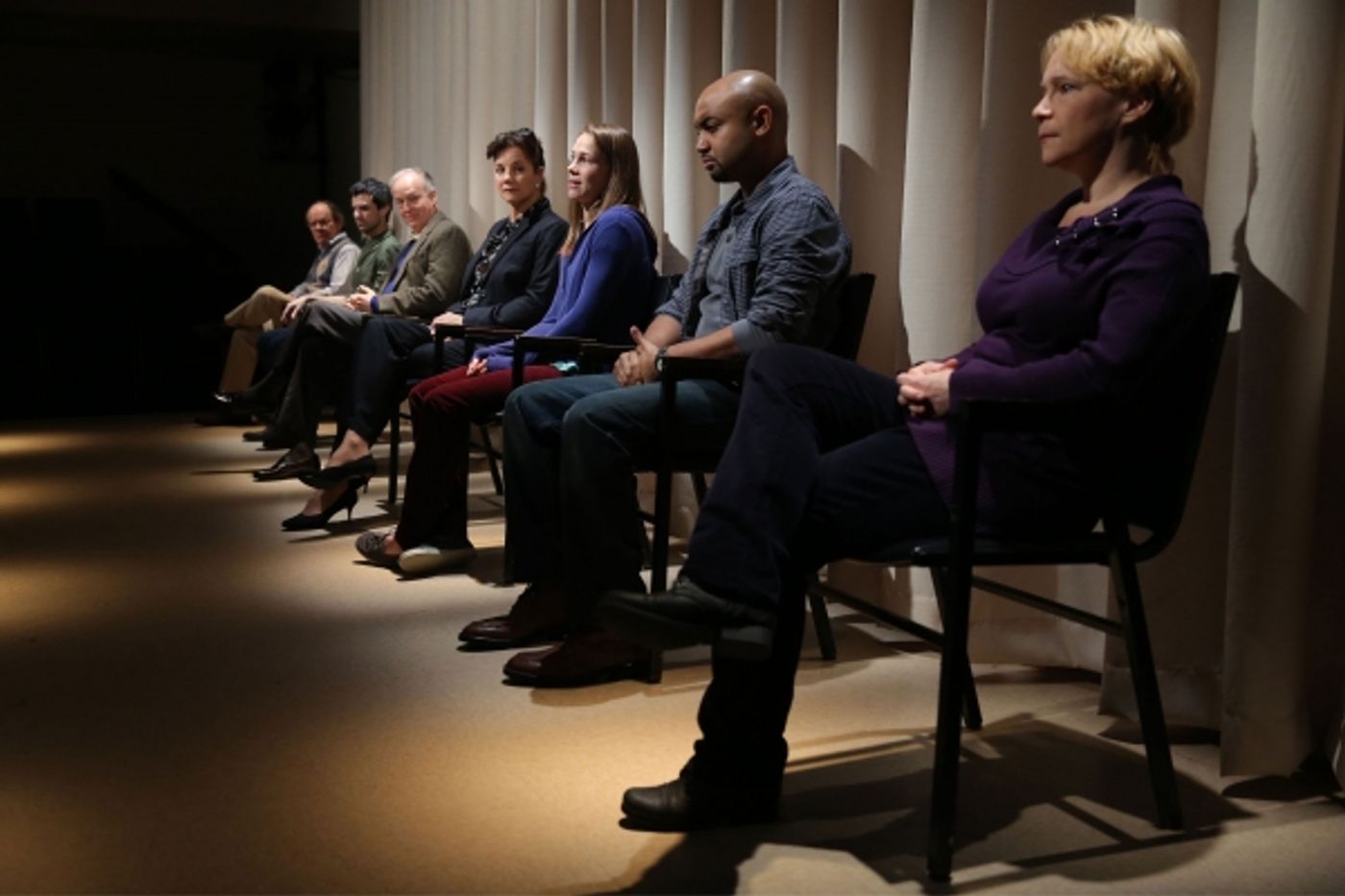 Photo Flash: First Look at Amelia Campbell, Margaret Colin, Francois Battiste and More in MTC's TAKING CARE OF BABY Image