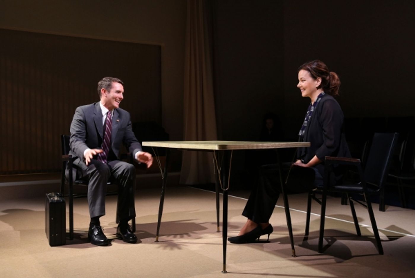 Photo Flash: First Look at Amelia Campbell, Margaret Colin, Francois Battiste and More in MTC's TAKING CARE OF BABY Image