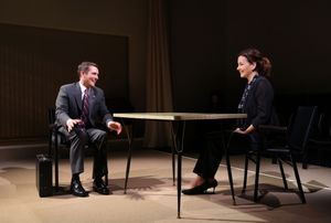 Zach Shaffer and Margaret Colin Photo