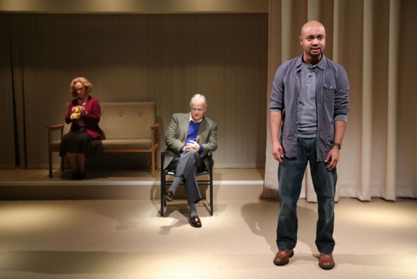 Photo Flash: First Look at Amelia Campbell, Margaret Colin, Francois Battiste and More in MTC's TAKING CARE OF BABY Image