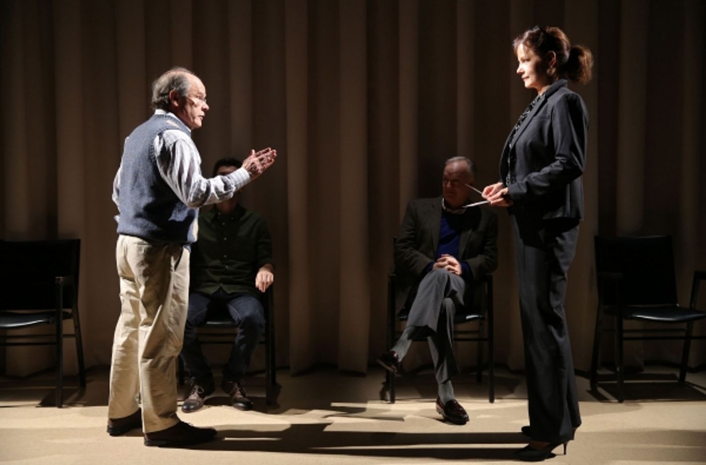 Photo Flash: First Look at Amelia Campbell, Margaret Colin, Francois Battiste and More in MTC's TAKING CARE OF BABY Image