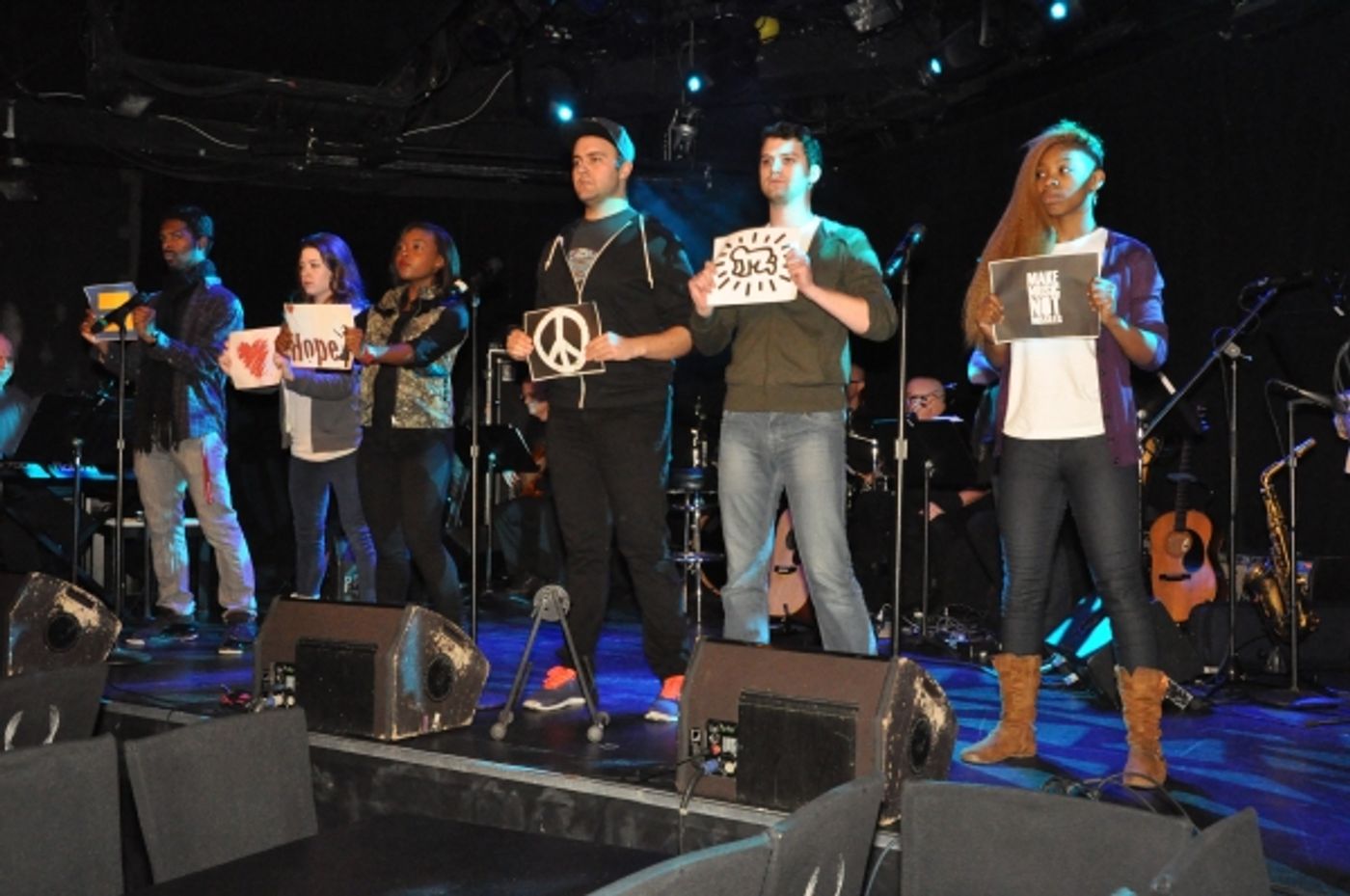 Photo Coverage: Norm Lewis, Lena Hall & More Perform in ROCKERS ON BROADWAY 20  Image