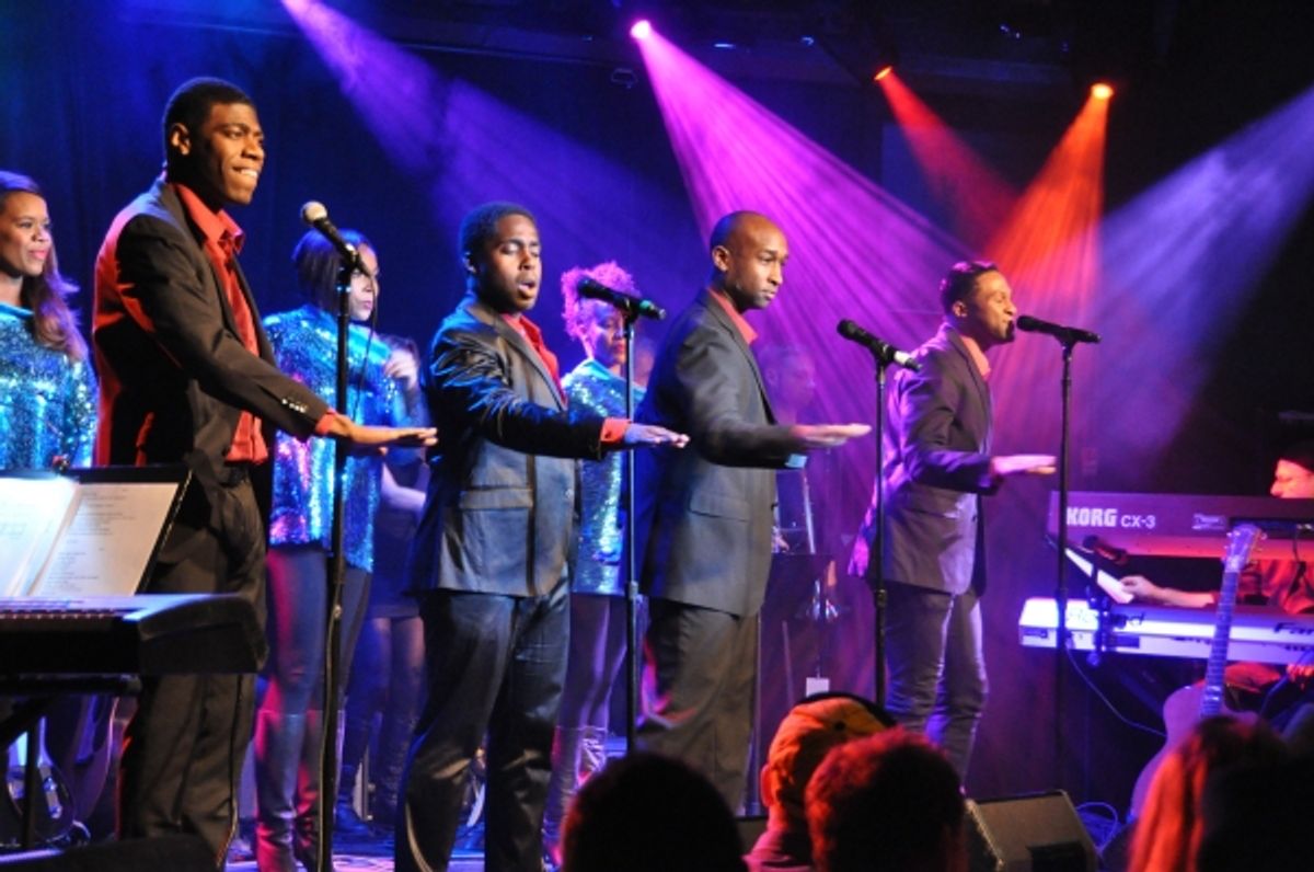 Jawan M. Jackson, Mykal Kilgore, Donald Webber, Jr., and Jarran Muse at 