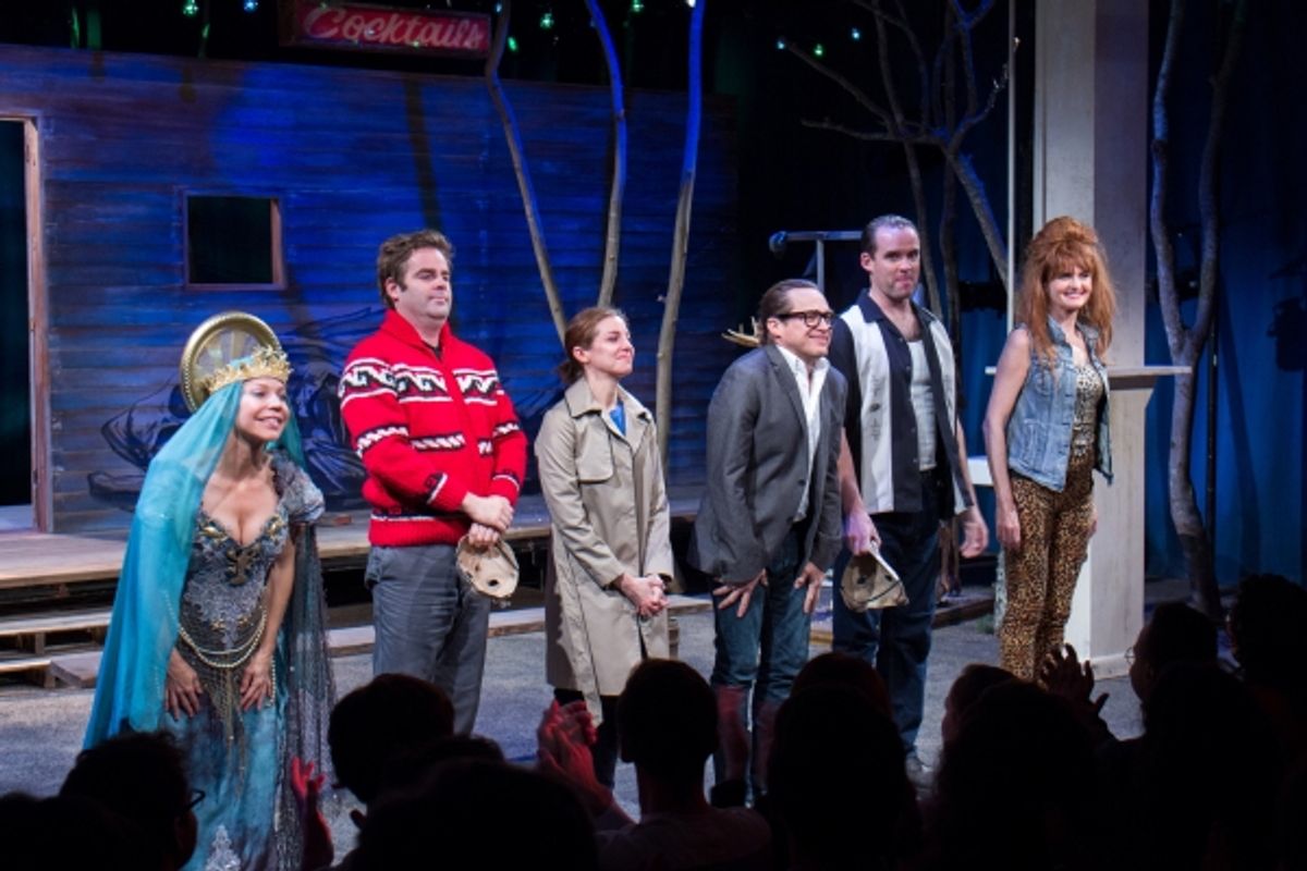 Jacqueline Wright, Haynes Thigpen, Laura Heisler, Rob Campbell, Danny Wolohan, Candy Buckley at 