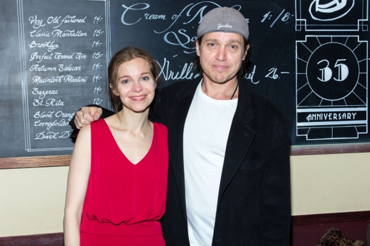 Laura Heisler, Rob Campbell at 