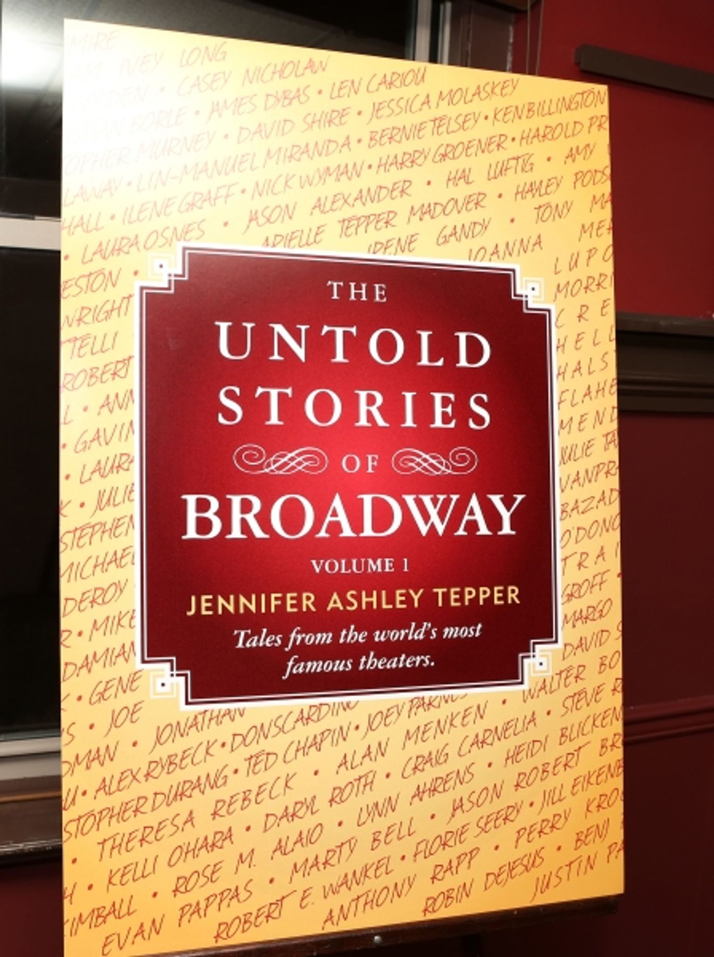 Photo Coverage: Telly Leung, Susan Blackwell Read from UNTOLD STORIES OF BROADWAY at Launch Party! Image