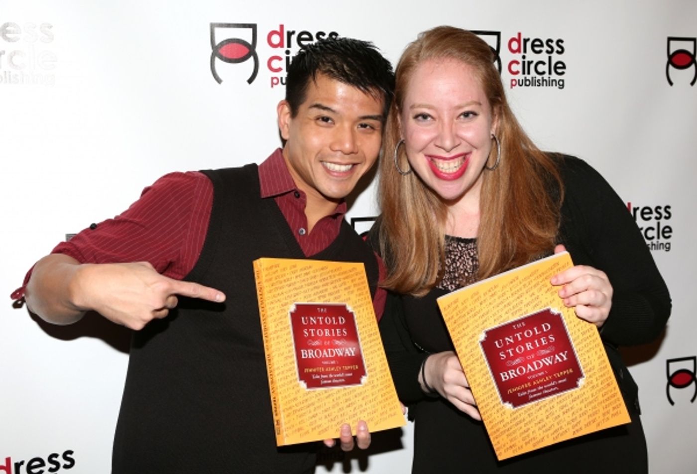 Photo Coverage: Telly Leung, Susan Blackwell Read from UNTOLD STORIES OF BROADWAY at Launch Party! Image