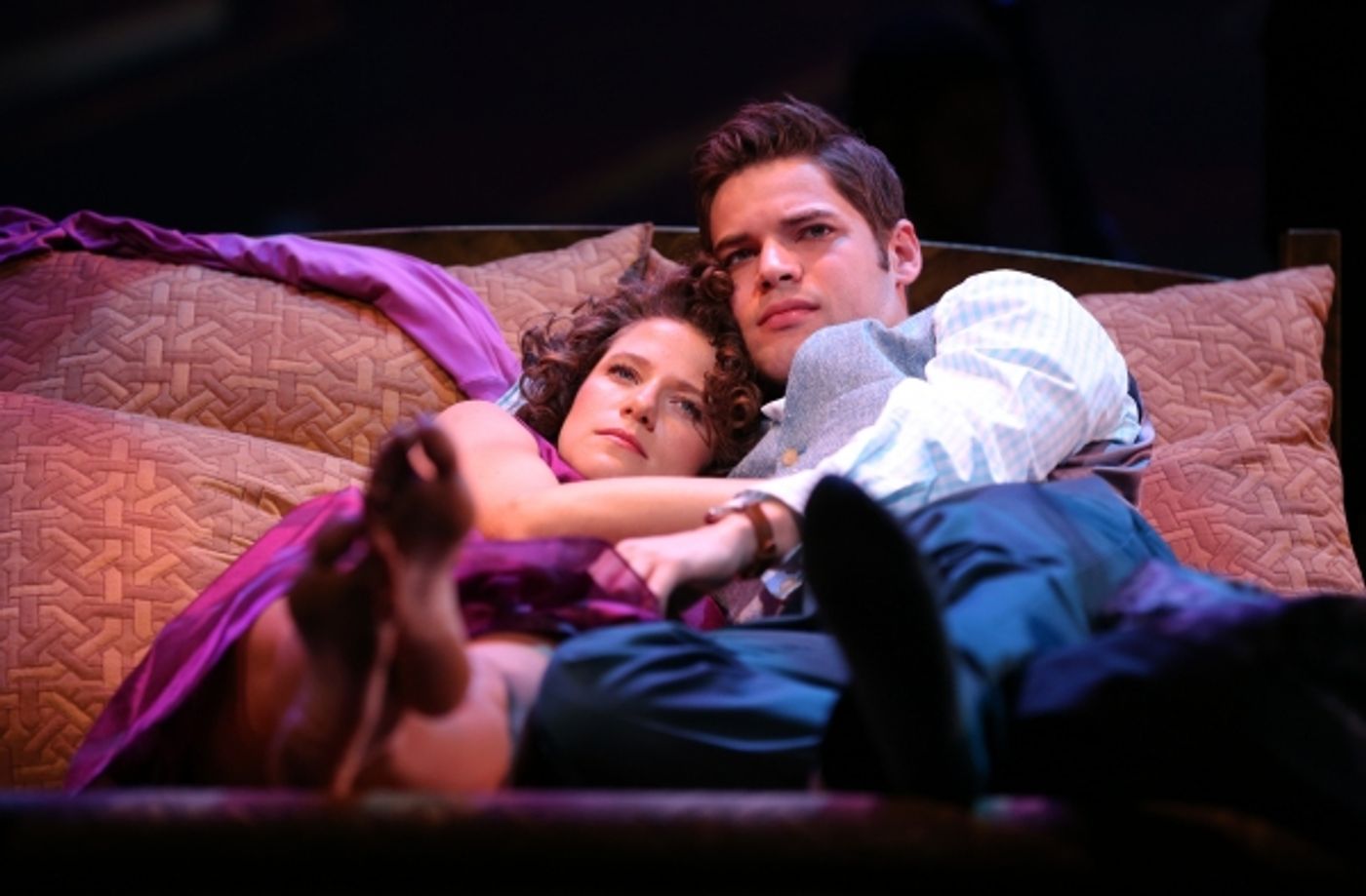 Photo Flash: First Look at Bernadette Peters, Norm Lewis, Jeremy Jordan and Cyrille Aimee in Encores! A BED AND A CHAIR Image