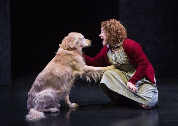 Casper as Sandy and Jenny Weisz as Annie Photo