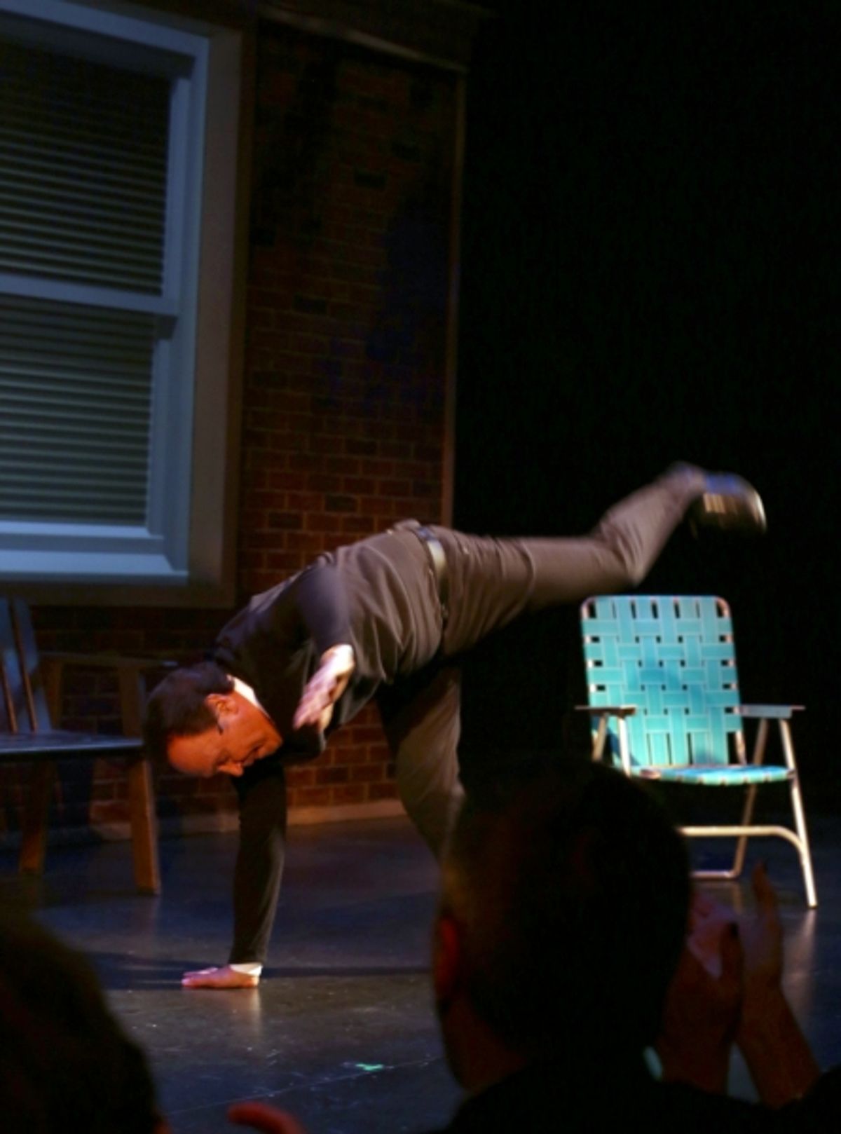 Billy Crystal does a cartwheel at 