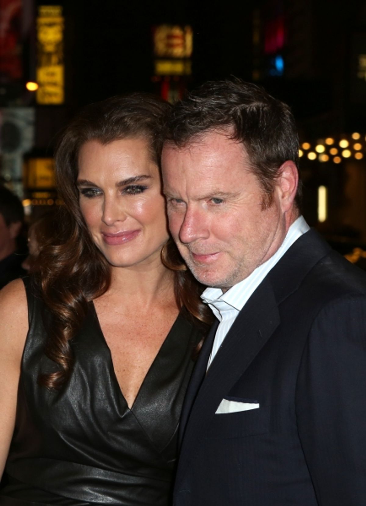 Brooke Shields and Chris Henchy  at 