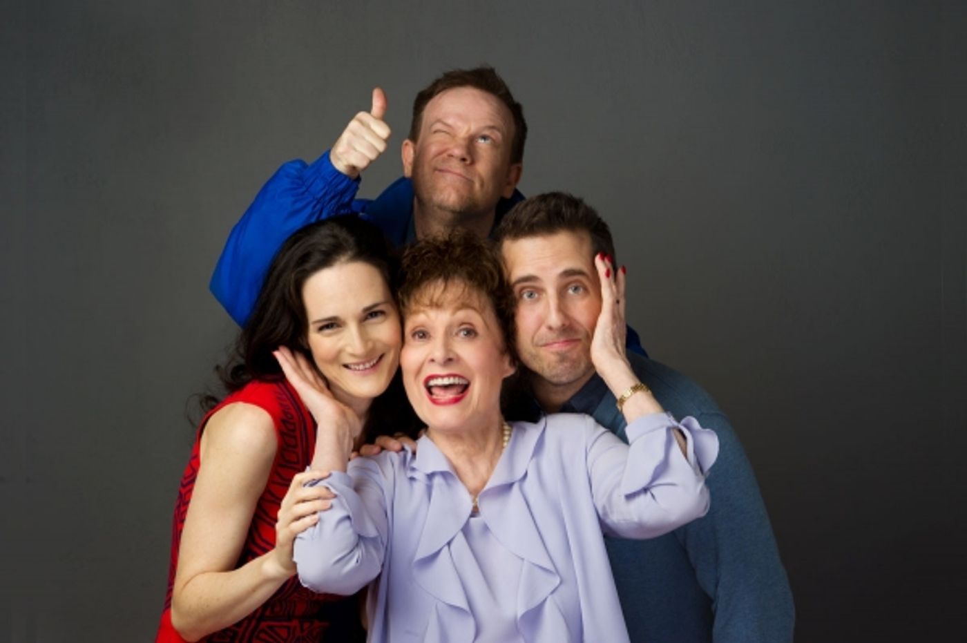 Photo Flash: In Rehearsal with Carol Lawrence & HANDLE WITH CARE Cast!  Image