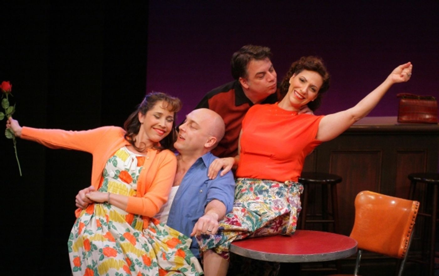 Photo Flash: First Look at York Theatre Company's BUDDY'S TAVERN with Andrea Burns & Alexander Gemignani  Image