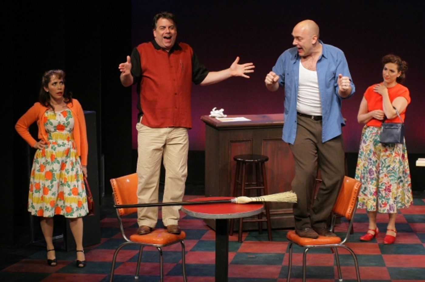 Photo Flash: First Look at York Theatre Company's BUDDY'S TAVERN with Andrea Burns & Alexander Gemignani  Image