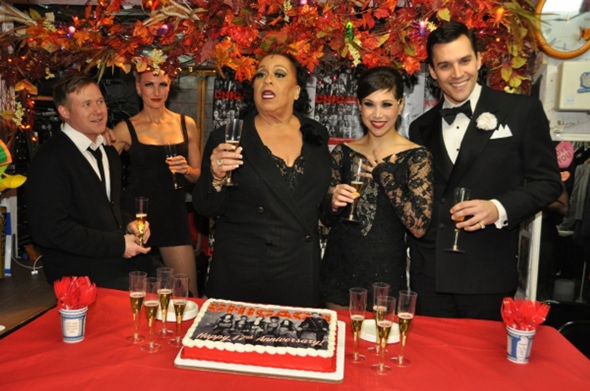 Jason Patrick Sands, Amra-Faye Wright, Roz Ryan, Bianca Marroquin and Ryan Silverman at 