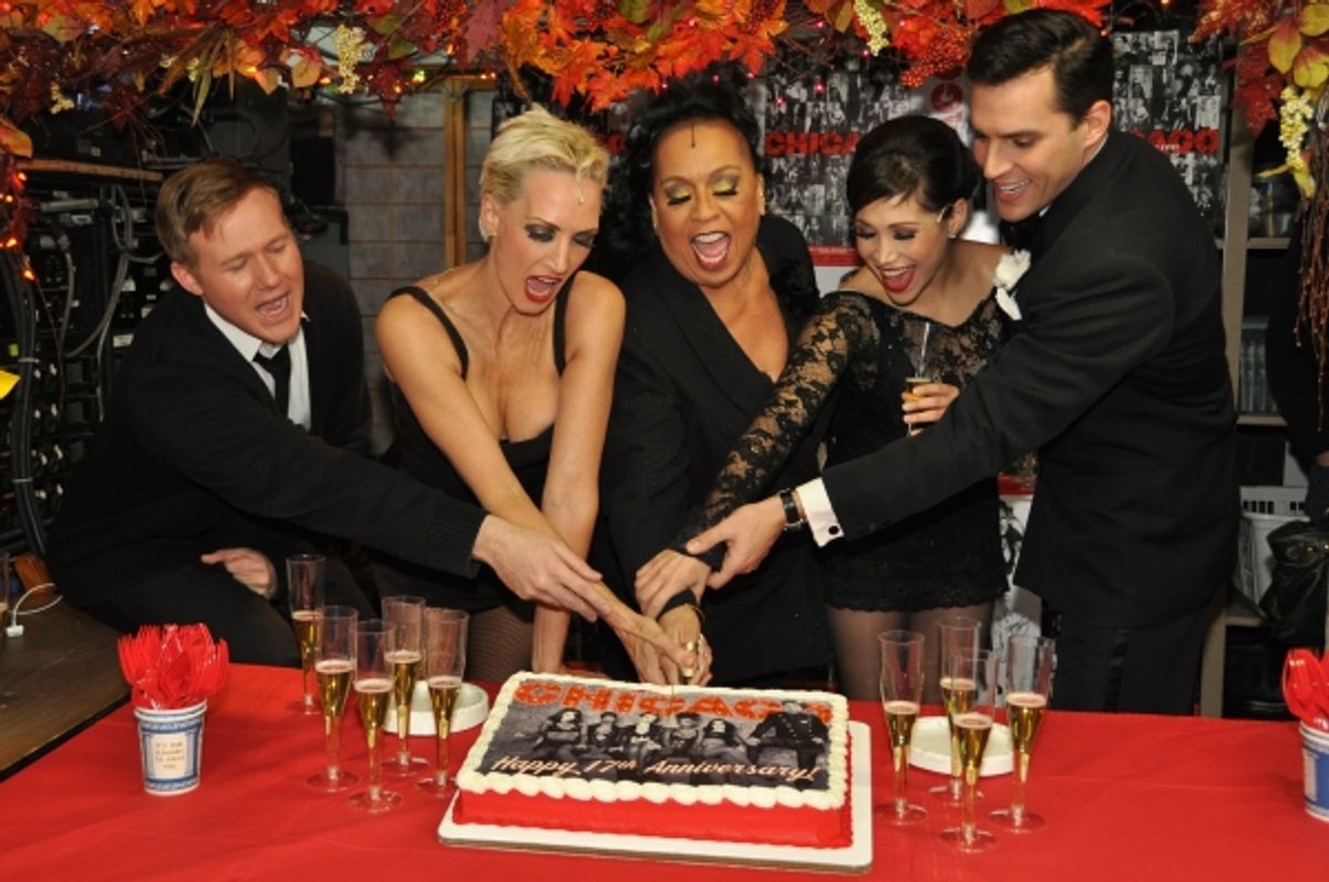 Jason Patrick Sands, Amra-Faye Wright, Roz Ryan, Bianca Marroquin and Ryan Silverman at 