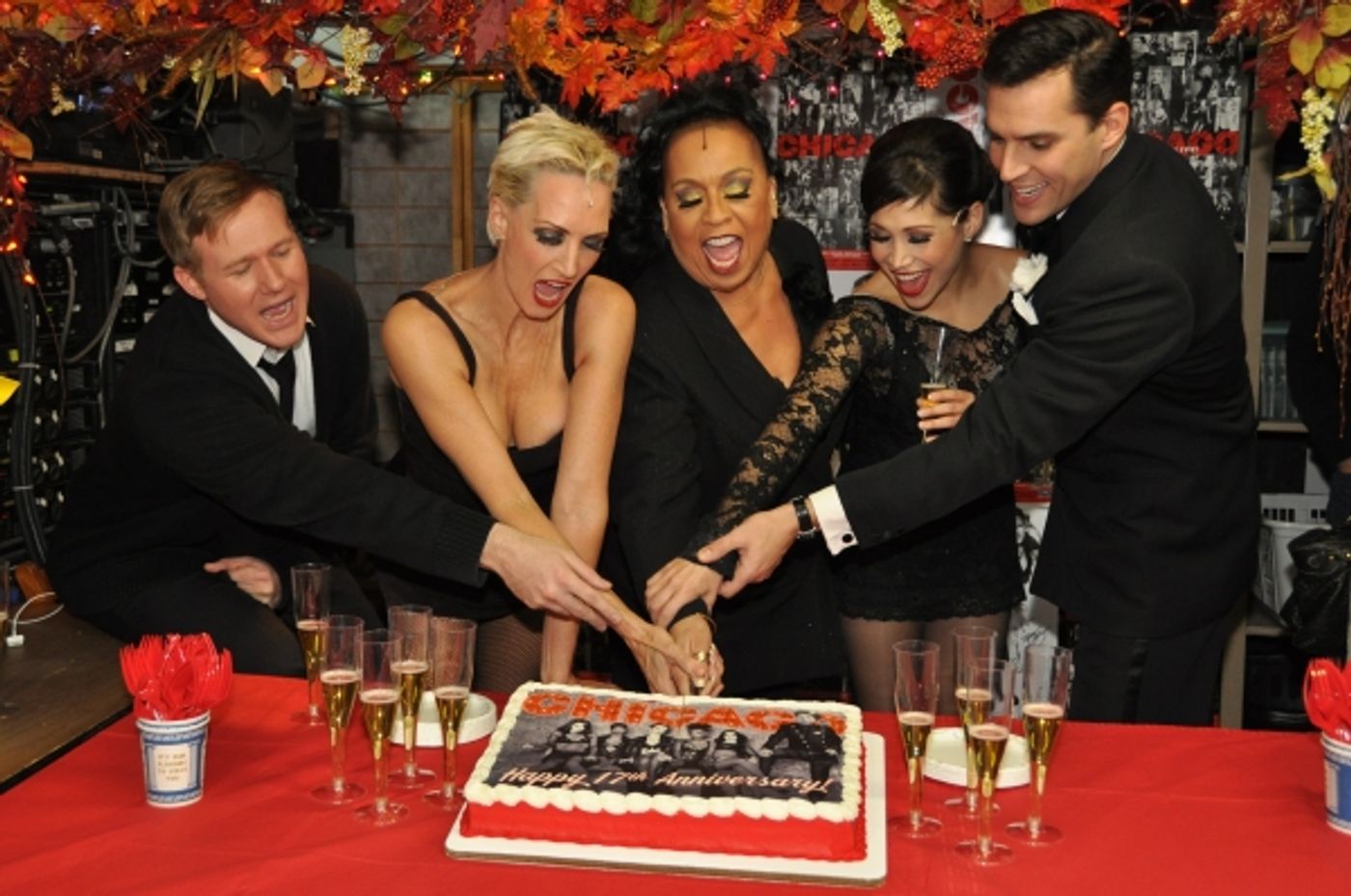 Photo Coverage: Bianca Marroquin, Amra-Faye Wright & CHICAGO Cast Celebrate 17 Years on Broadway! Image