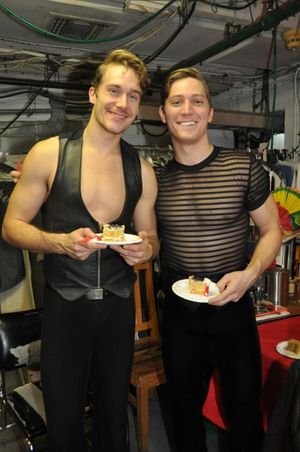 Adam Jepsen and Nathan Madden @ BroadwayWorld Adam Jepsen and Nathan Madden Photo