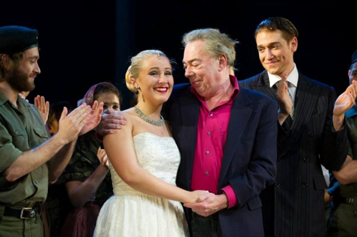 Andrew Lloyd Webber, Mollie Melia-Redgrave at 