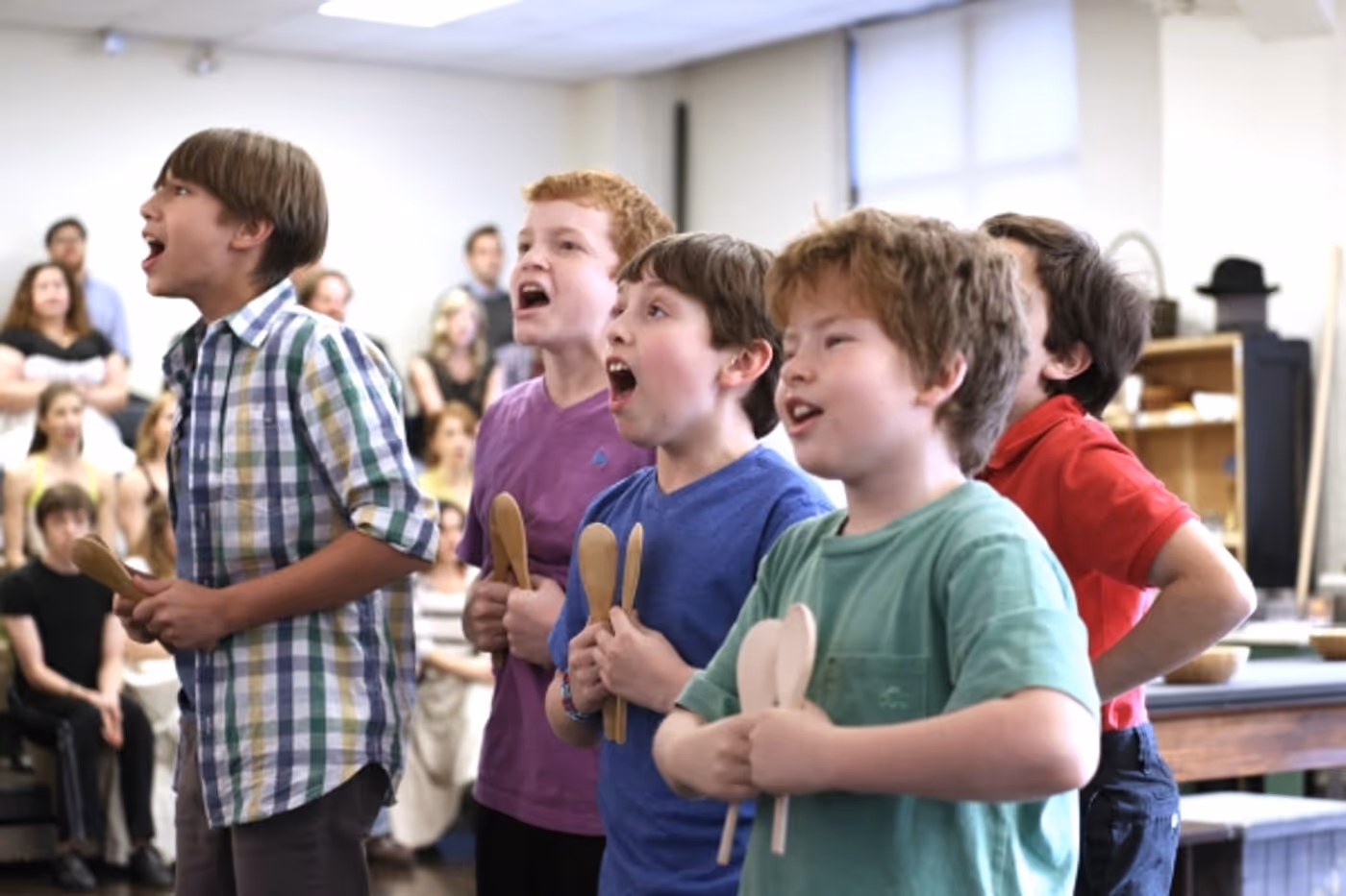 Photo Coverage: In Rehearsal with the Cast of Paper Mill Playhouse's OLIVER! Image