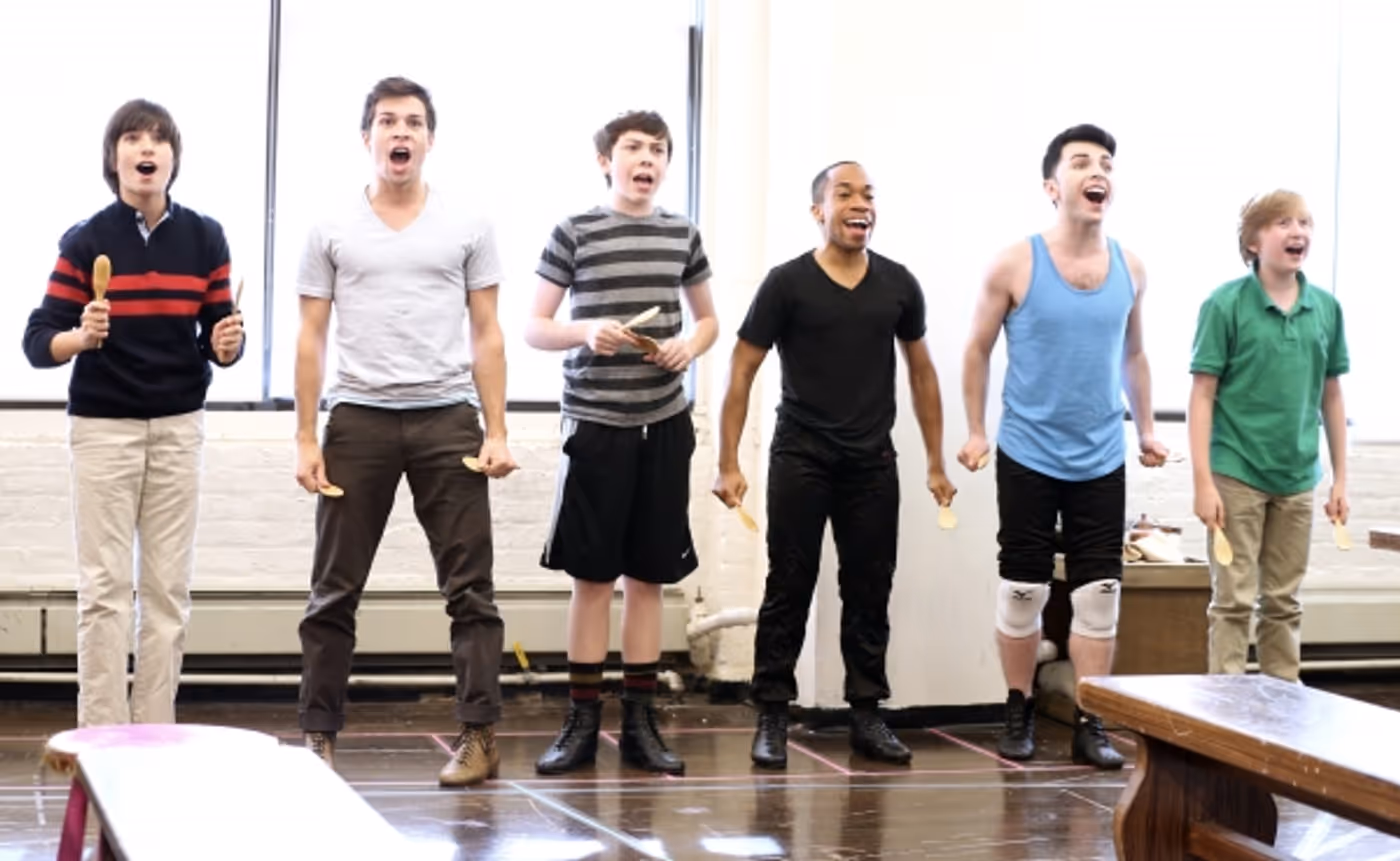 Photo Coverage: In Rehearsal with the Cast of Paper Mill Playhouse's OLIVER! Image