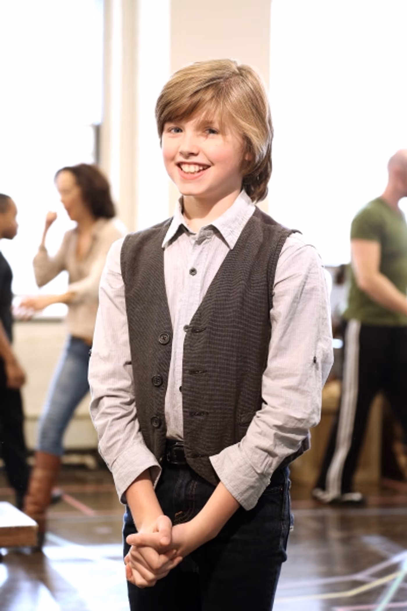 Photo Coverage: In Rehearsal with the Cast of Paper Mill Playhouse's OLIVER! Image
