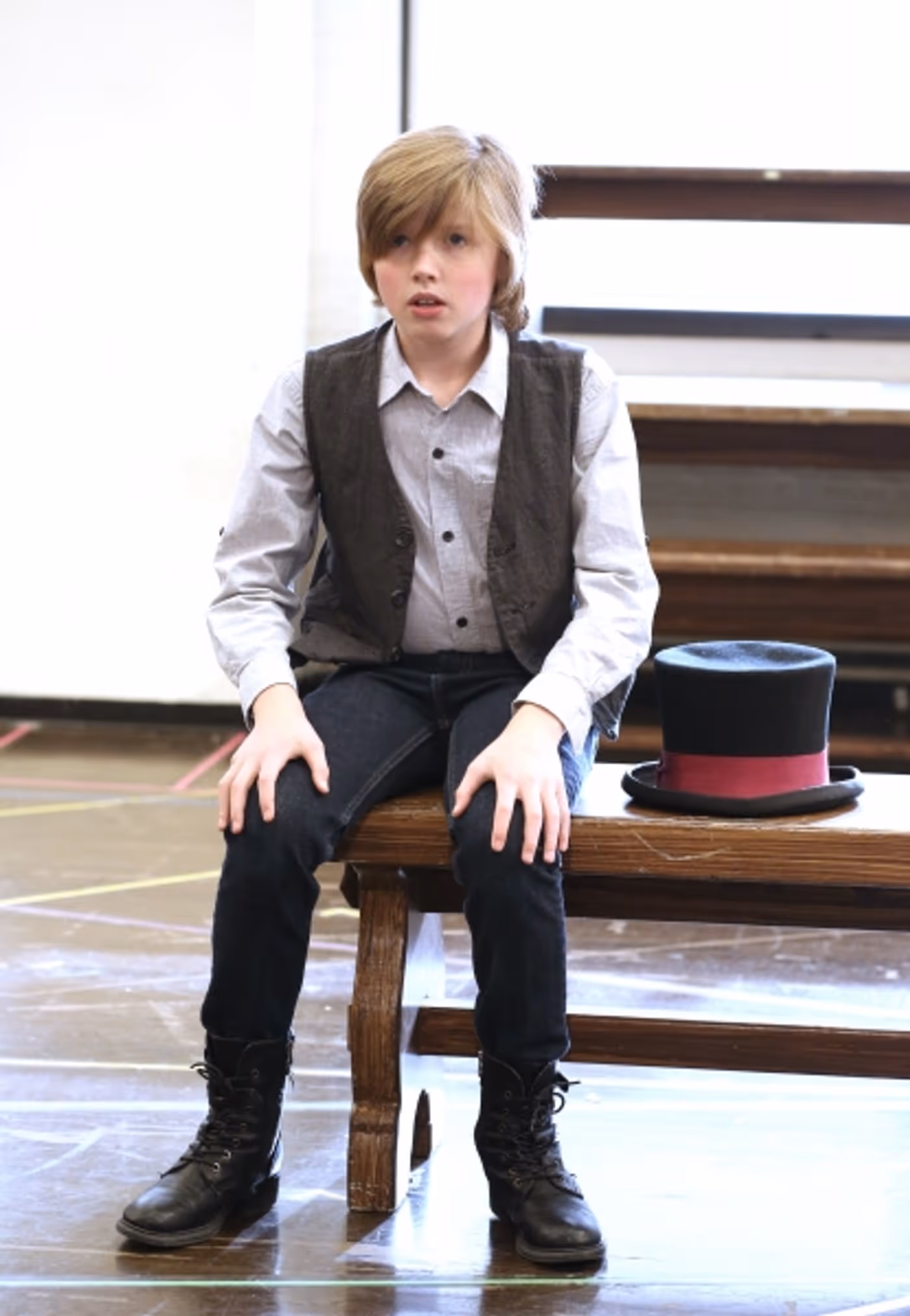 Photo Coverage: In Rehearsal with the Cast of Paper Mill Playhouse's OLIVER! Image