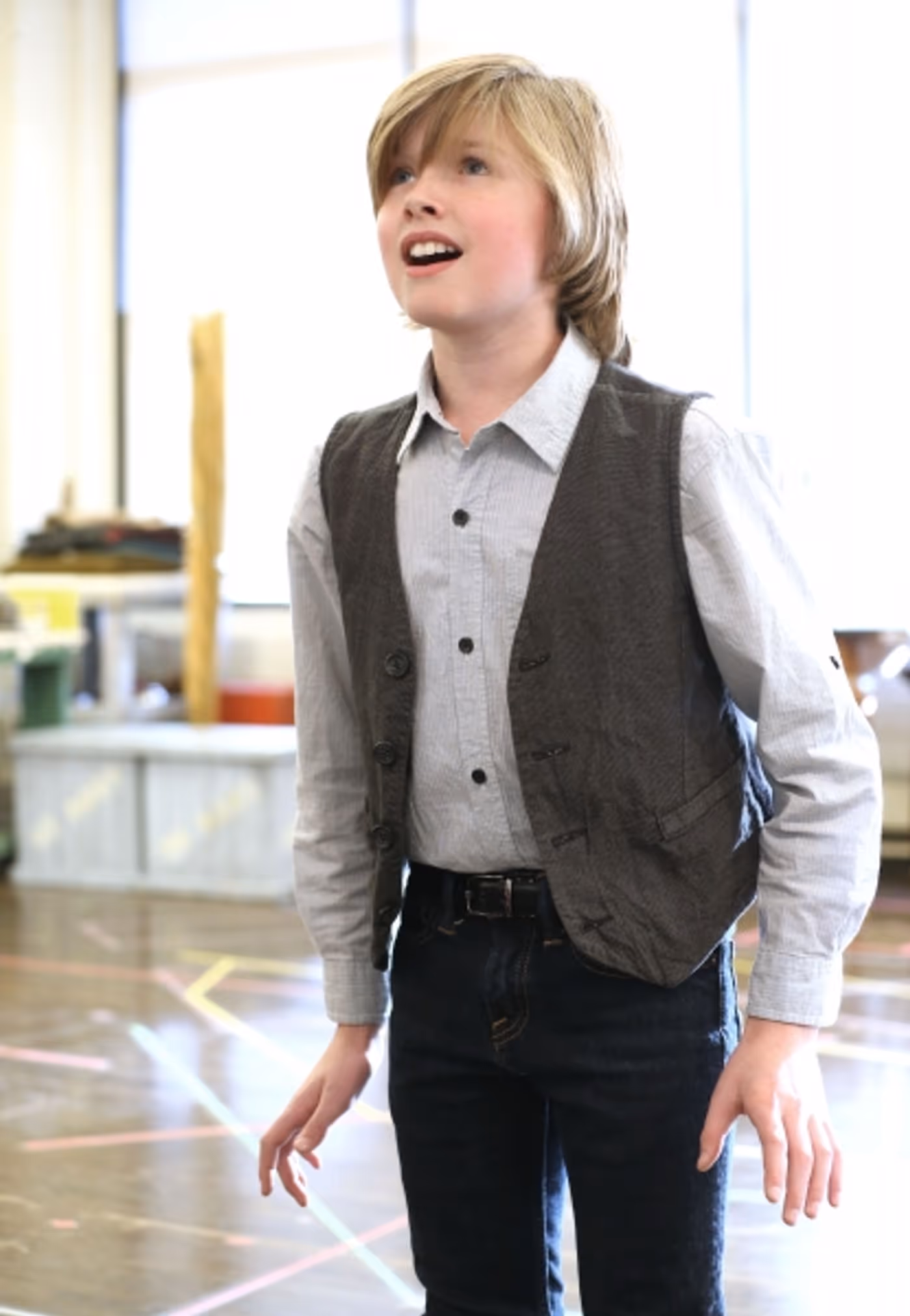 Photo Coverage: In Rehearsal with the Cast of Paper Mill Playhouse's OLIVER! Image