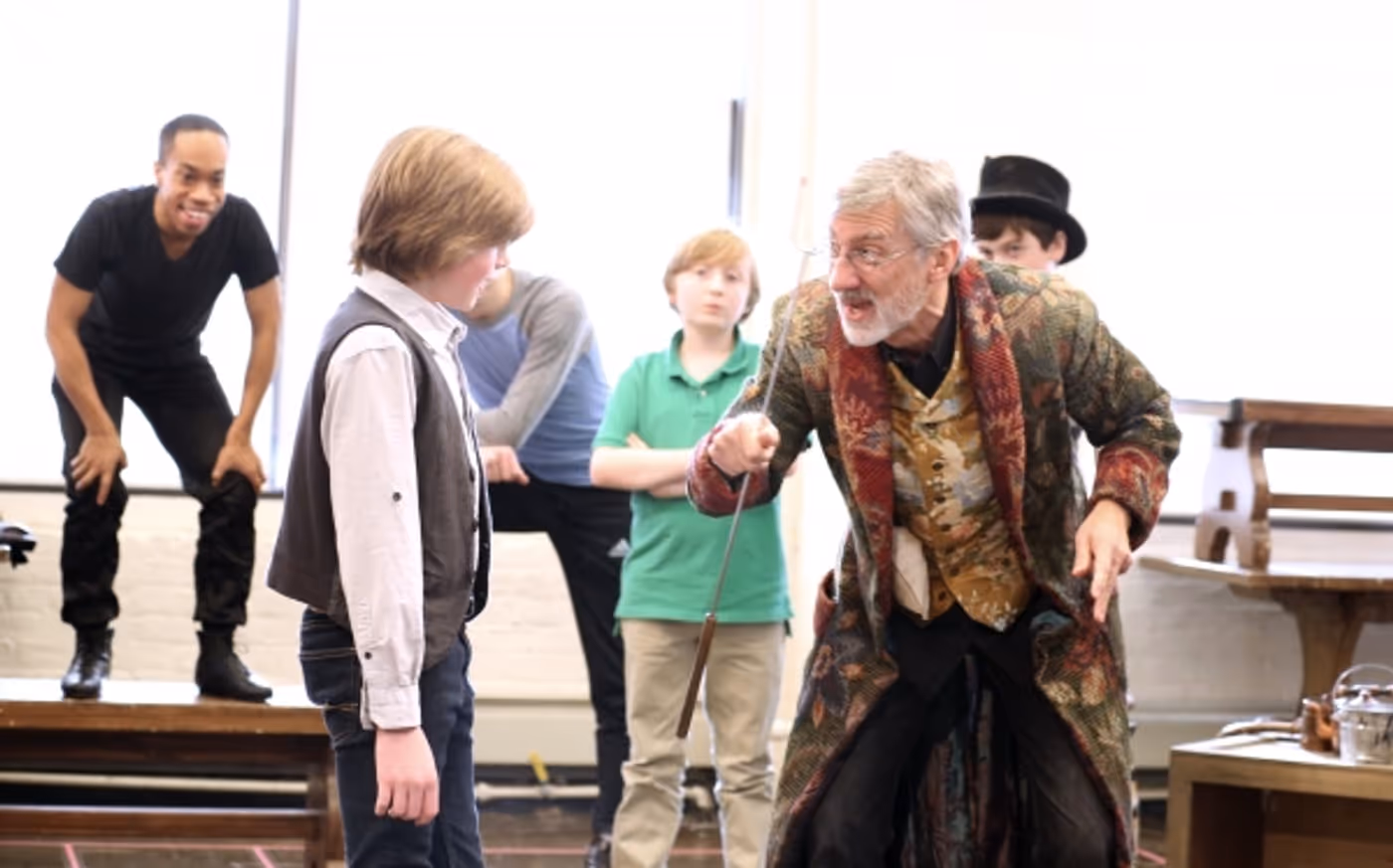 Photo Coverage: In Rehearsal with the Cast of Paper Mill Playhouse's OLIVER! Image