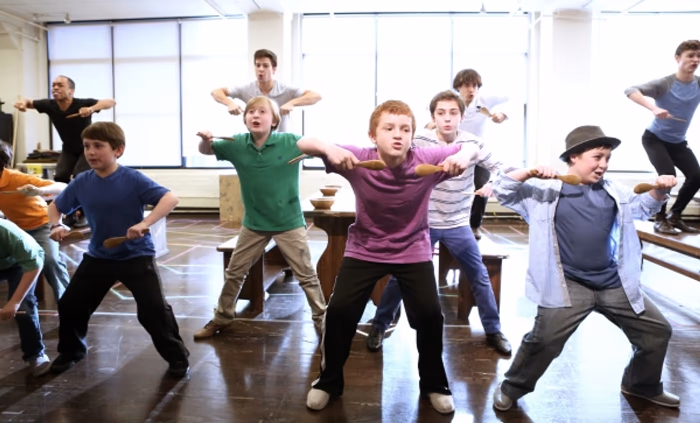 Photo Coverage: In Rehearsal with the Cast of Paper Mill Playhouse's OLIVER! Image