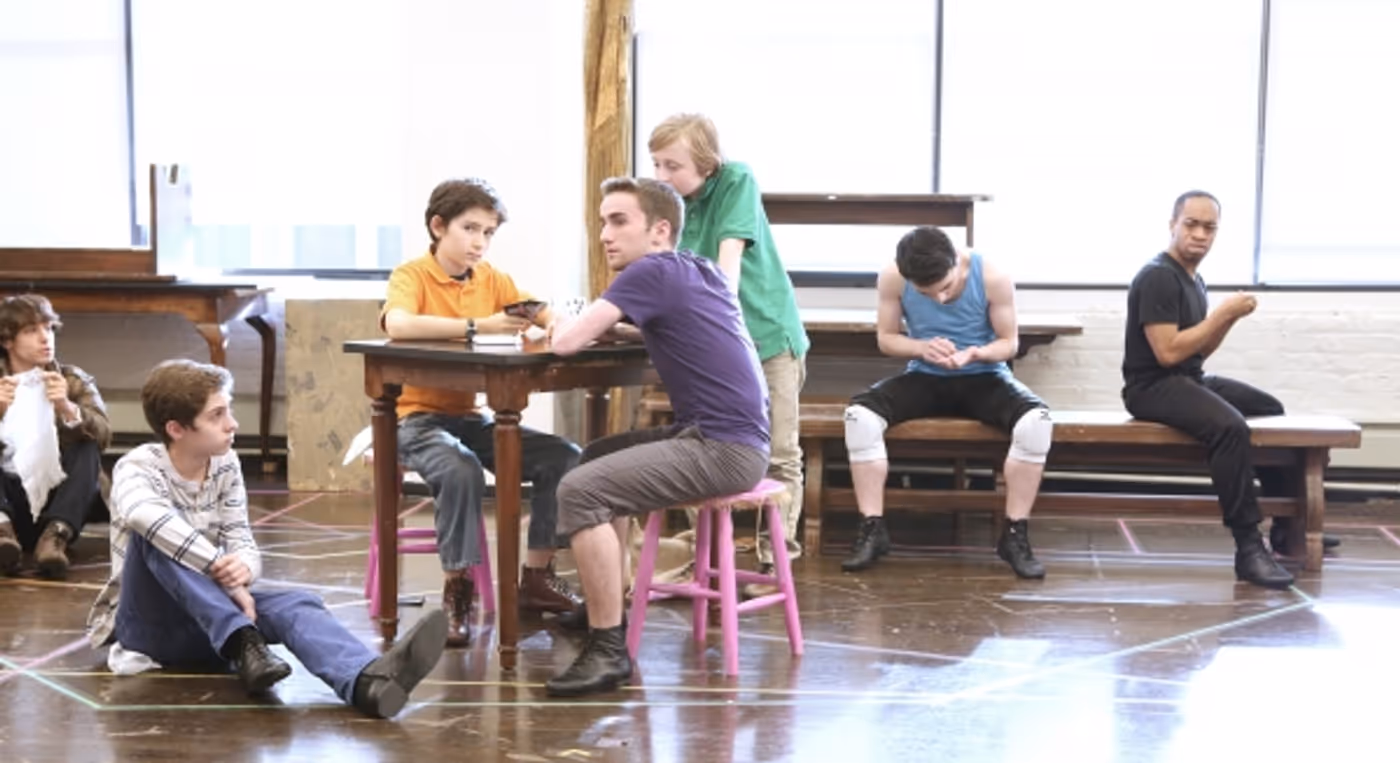Photo Coverage: In Rehearsal with the Cast of Paper Mill Playhouse's OLIVER! Image