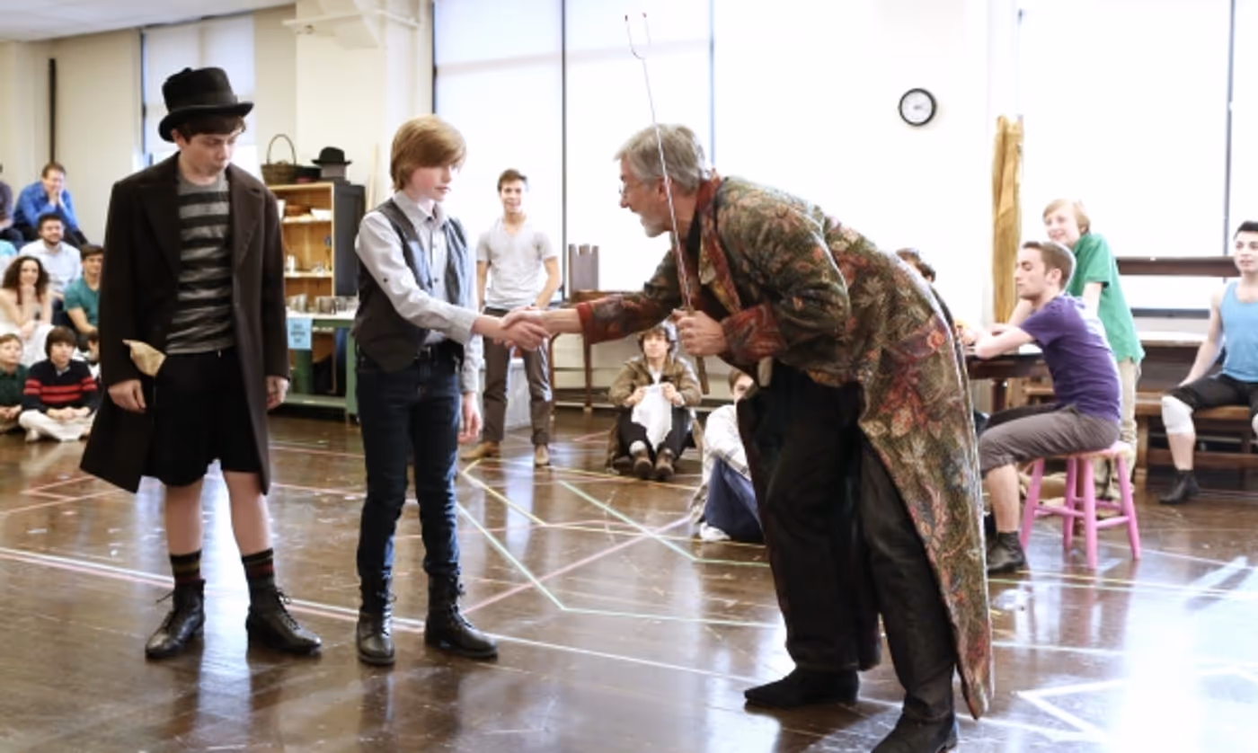 Photo Coverage: In Rehearsal with the Cast of Paper Mill Playhouse's OLIVER! Image
