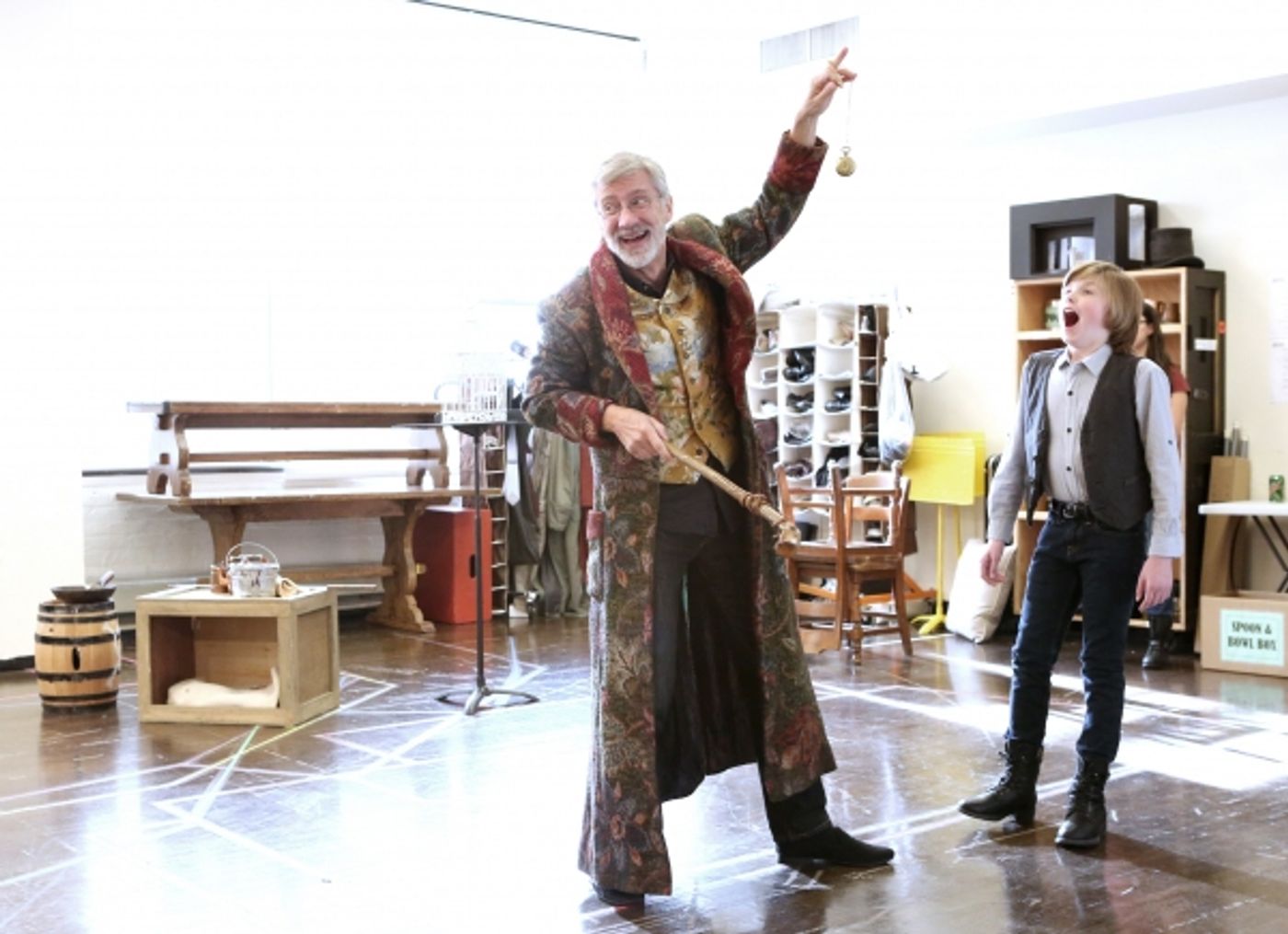 Photo Coverage: In Rehearsal with the Cast of Paper Mill Playhouse's OLIVER! Image