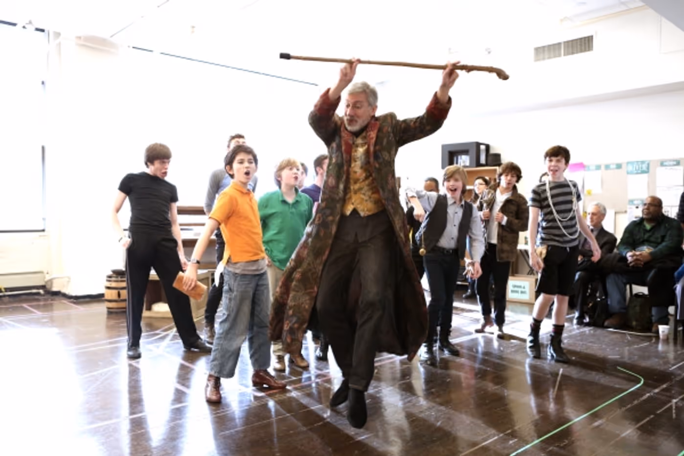 Photo Coverage: In Rehearsal with the Cast of Paper Mill Playhouse's OLIVER! Image