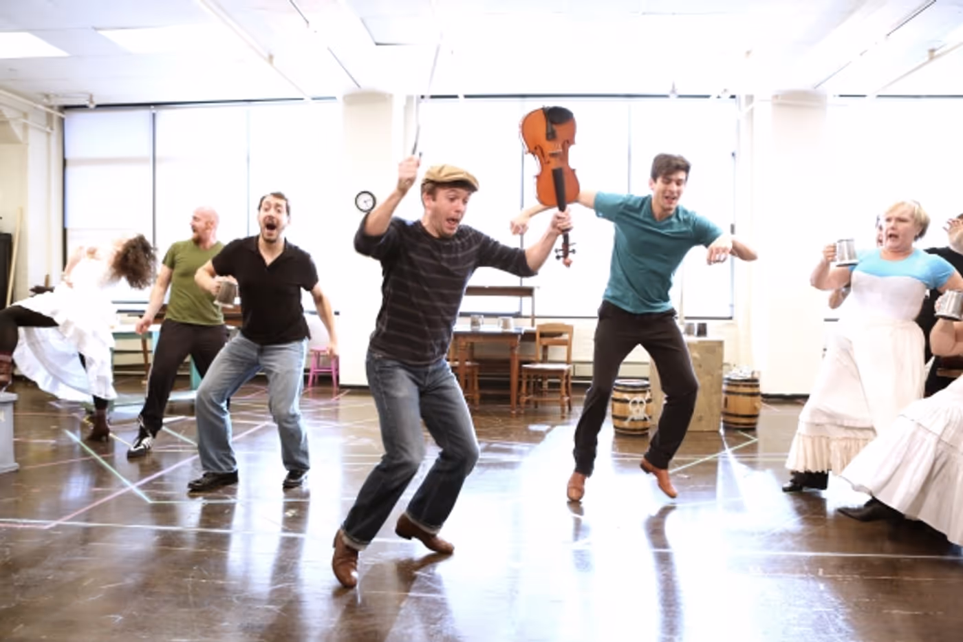 Photo Coverage: In Rehearsal with the Cast of Paper Mill Playhouse's OLIVER! Image