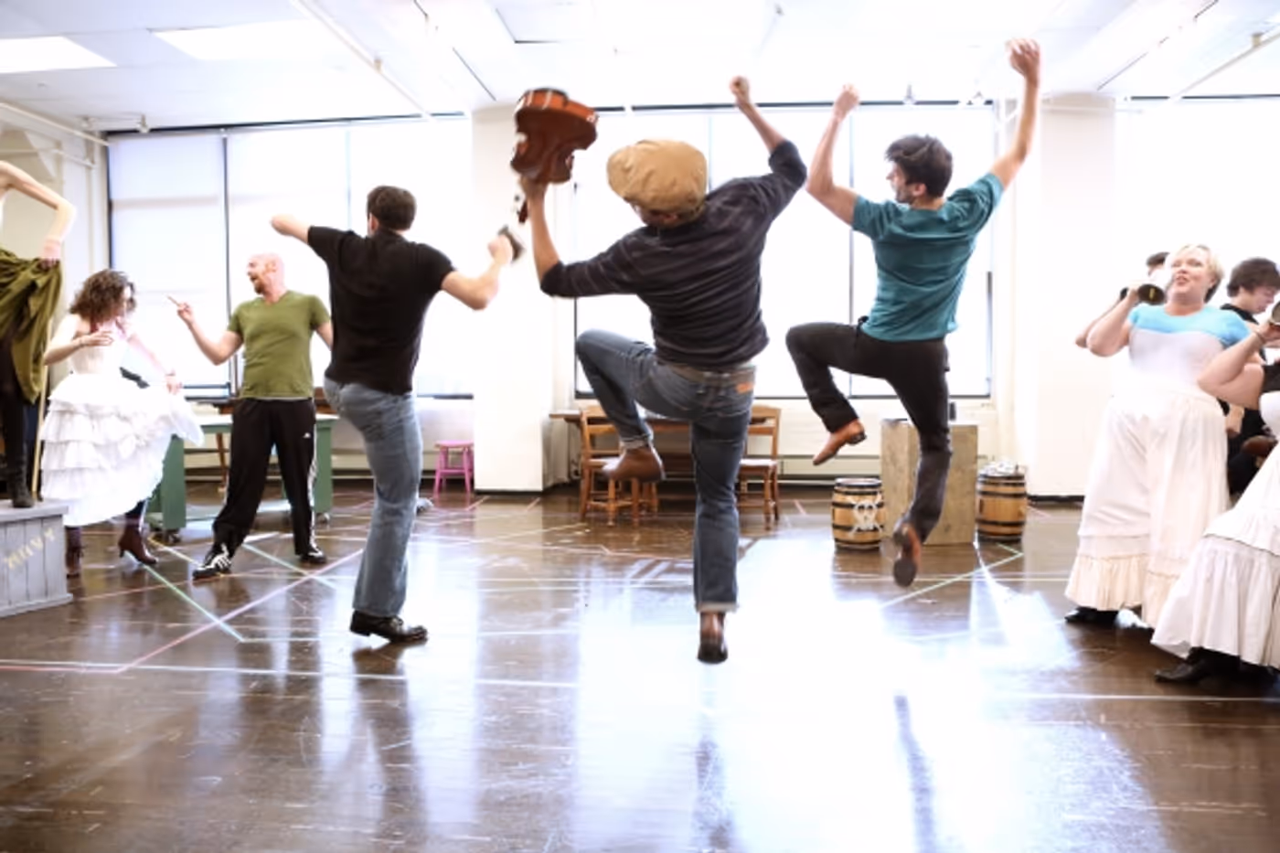 Photo Coverage: In Rehearsal with the Cast of Paper Mill Playhouse's OLIVER! Image