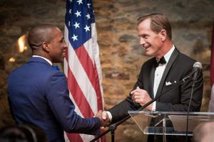 Leslie Odom Jr., Christopher Le Vine Photo